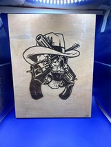 Cowboy Skull with guns wall decor - $30.00