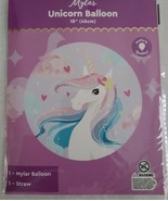 1 Pcs 18&quot; Girl Horse Foil Balloon Unicorn Decoration Girl Happy Birthday... - €8,69 EUR