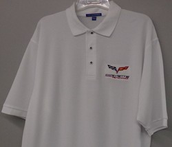 C6 Chevrolet Corvette Racing Embroidered Mens Polo XS-6XL, LT-4XLT Chevy New - £20.02 GBP+