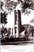 Rockefeller Memorial Chapel The University Of Chicago Illinois Postcard - £5.45 GBP