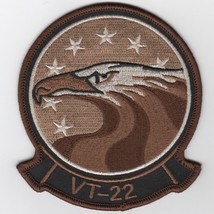 4&quot; Usn Navy VT-22 Squadron Desert King Eagles Military Embroidered Patch - £27.45 GBP