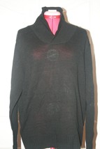 Koman Large (L) Cotton Ladies Black Sweater - £11.83 GBP