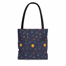 Spacy Galaxy Trend Color 2020 Model 2 Evening Blue AOP Tote Bag - £20.88 GBP+