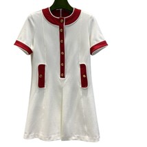 NWOT Short Sleeve Crew Neck Contrast Dress Size M - £40.47 GBP