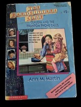 Claudia and the Phantom Phone Calls The Baby Sitters Club # 2 Ann M Martin - $1.00