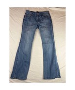 Vintage Ooh La La Jeans Womens Size 8 Blue Denim Bootcut Boogie Medium Wash - £11.78 GBP