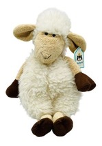 Jellycat London Cream Tiggalope Sheep Lamb Plush Sherpa Fur Retired Medium 14&quot; - £38.22 GBP