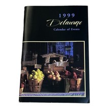 Delaware Calendar of Events Book 1999 Vintage - £5.22 GBP