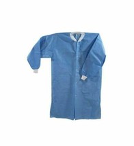 2 Pockets SMS Hospital Disposable Gowns Medical, Pack of 20, Blue Gown M/L - £38.93 GBP+