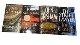 John Grisham Books Lot Paperback 4 Books Painted House, Summon, Rainmaker - £8.91 GBP