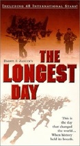 Longest Day...Starring: John Wayne, Robert Ryan, Richard Burton (used VHS) - £9.59 GBP