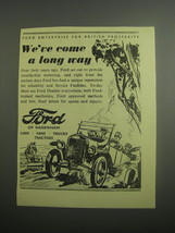 1948 Ford Cars Ad - We've come a long way - $18.49