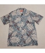 RJC Men&#39;s Hawaiian Shirt Size L Large Button Up Floral Casual - £16.39 GBP