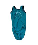 Snowflake Designs Adult X-Small Teal Gymnastics Leotard With Rhinestone ... - $33.44 CAD