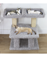 PRESTIGE EXTRA LARGE CAT POST W/2 WINDOW PERCHES-30&quot;H-FREE SHIPPING IN T... - $204.73 CAD
