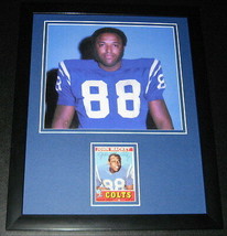 John Mackey Signed Framed 11x14 Photo Display JSA Baltimore Colts - £50.61 GBP
