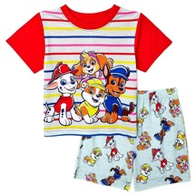 Paw Patrol Marshall Chase Skye Pajamas Sleepwear Set Toddler&#39;s Size 4T Or 5T - £11.31 GBP