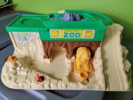 Vintage Fisher Price Little People Zoo Playset 1984 1980s Toy Playset Vtg  - $97.57