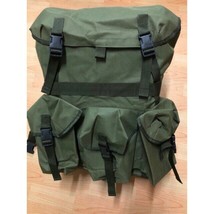 Bag Green Thai Army Soldier Current Militaria Collectible Canvas fabric - $55.82