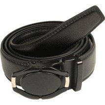 Mens VALENTINI Leather Belt Automatic Adjustable Removable Buckle RT008 ... - $29.99