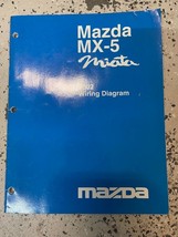 2002 Mazda MX-5 MIATA Electrical Wiring Diagram Manual ETM EWD OEM - $99.99