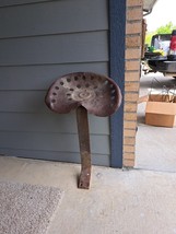 Vintage Tractor Seat Pan with Mounting Brace Bracket Assembly Included. - $78.39