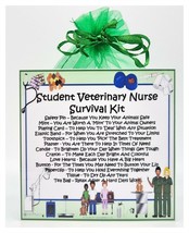 Student Veterinary Nurse Survival Kit - Fun, Novelty Gift &amp; Card / Secret Santa - £6.46 GBP