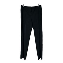 Lafayette 148 Women Black Menswear Wool Blend Trouser Pants Size 10 Altered 32” - £19.54 GBP