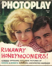 Photoplay - March 1961 - Sandra Dee &amp; Bobby Darin, Nancy Sinatra &amp; Tommy Sand... - £8.00 GBP