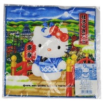 Hello Kitty Gotochi Limited Edition Towel Tokyo Japan Sanrio 2001 - $6.80