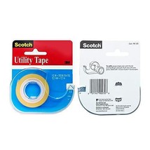 Scotch Utility Tape With Dispenser 1/2&quot; X 700&quot; in | 3M RK-2S, Clear | PA... - £12.49 GBP