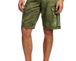 Bench Carlo Mens Swimm Faux Cargo Sublimation Print Green Boardshorts Be... - £63.08 GBP