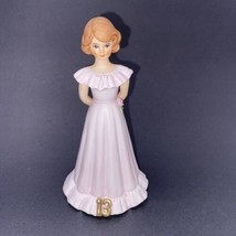 Enesco 1982 Growing Up Birthday Girl Age 13 Porcelain Figurine Sri Lanka EUC - £11.82 GBP