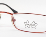LUXOTTICA LU9525 1031 Red Orange EYEGLASSES GLASSES METAL FRAME 9525 50-... - $49.50