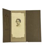1920s Art Deco Portrait Woman Dean Studio Grand Junction CO Photo Folder - $19.00