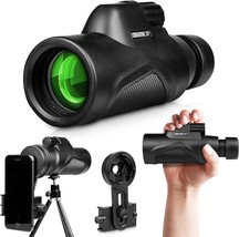 Adults Can Use The 12X42 Zoom Creative Xp Prism Hd Monocular Telescope With - £85.70 GBP