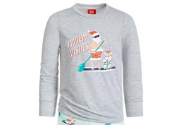 Matching Kids Tropical Santa Pajama Top, Size XL 14-16 - $8.13 CAD