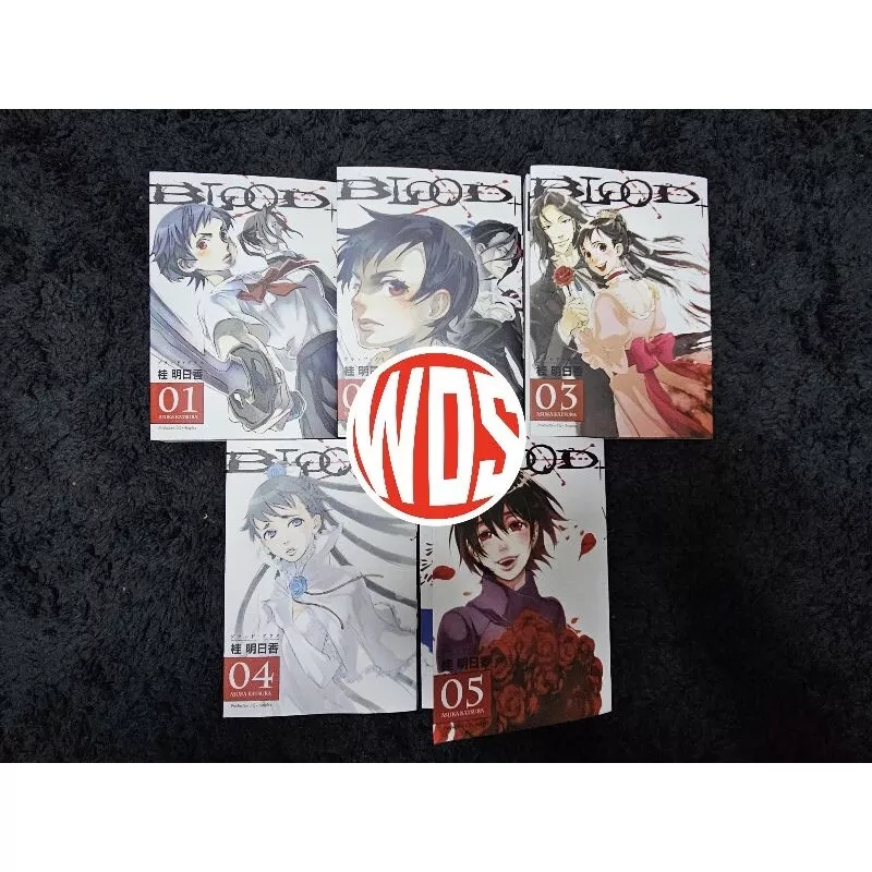 Blood+ Plus Manga English Version Comic Book Vol 1-5 (END) by Asuka Kats... - $109.90