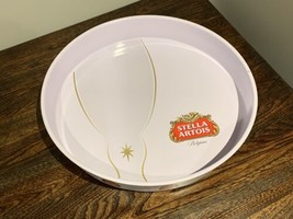 Stella Artois Belgium Beer Serving Tray Metal 13.75 inch diameter - £19.06 GBP