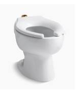 Kohler 4350-0 Wellcomme Elongated White Toilet Top Spud - £113.63 GBP