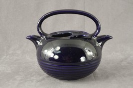 Vintage Kitchen Hall China Cobalt Blue Teamaster Twin Spout Tea Pot No Lid - £24.86 GBP