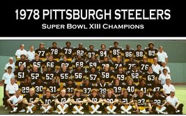 1978 Pittsburgh Steelers 8X10 Team Photo Football Picture Nfl Sb Champs - $4.94