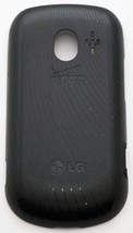 Genuine Lg Extrovert VN271 Verizon Battery Cover Door Black Slider Phone Back - £4.50 GBP