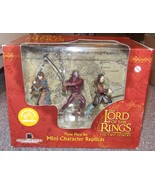 Vintage 2002 Lord Of The Rings The Two Towers 3 Piece Figure Set New In ... - £39.61 GBP