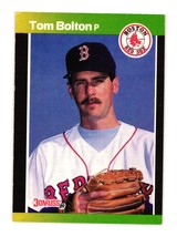 1989 Donruss #539 Tom Bolton Boston Red Sox - £1.27 GBP