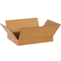 Corrugated Boxes 14&quot; x 10&quot; x 2&quot; Kraft Pack of 25 NEW - £59.31 GBP