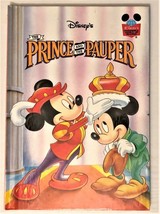 Disney&#39;s Hardcover Vintage Children&#39;s Book Prince And the Pauper 1993 - £4.87 GBP