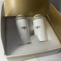 Salt Pepper Shakers Bumblebee Mary Kay Golden  Anniversary Edition NIB - $18.70