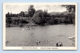 Rogue River Beach View Grants Pass Oregon OR UNP Unused Albertype Postcard G16 - £16.62 GBP