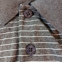 Walter Hagen Men's White & Gray Stripes Polo Shirt Short Sleeve Size 2XL image 5
